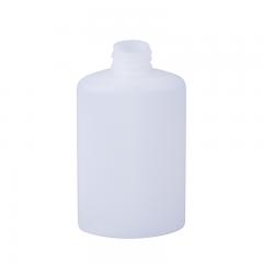 白いプラスチックのPEフラットオーバルローションボトル