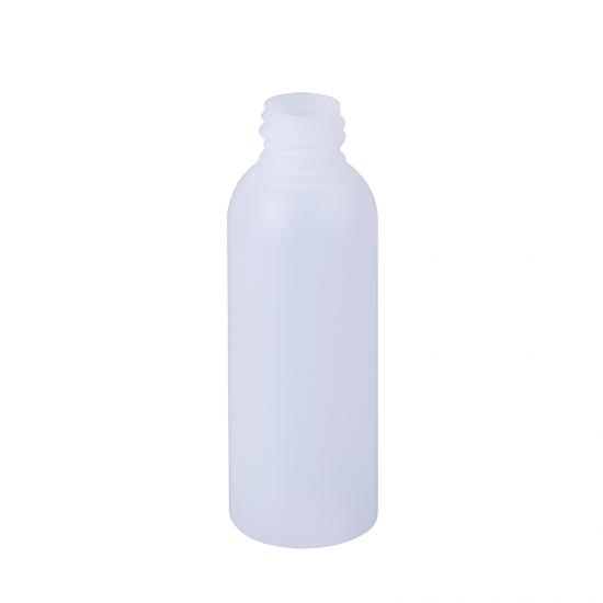 White Plastic PET Bullet Round Lotion Bottle