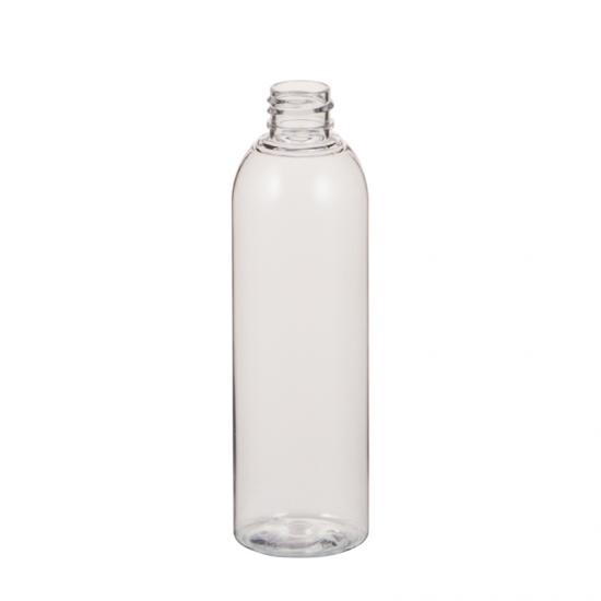 透明な丸いペットボトル