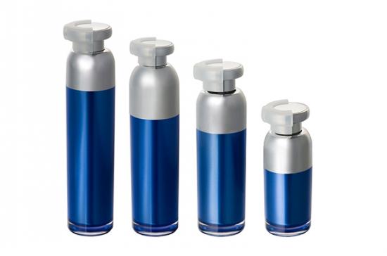 Acrylic Airless Luxury Cosmetic Lotion Bottle