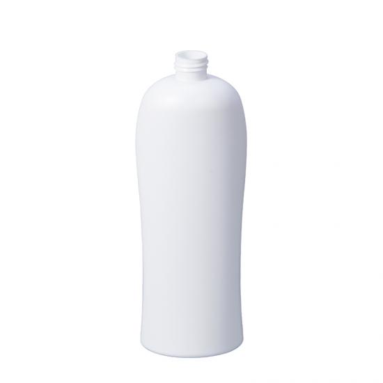 白いプラスチックペット不規則なローションボトル